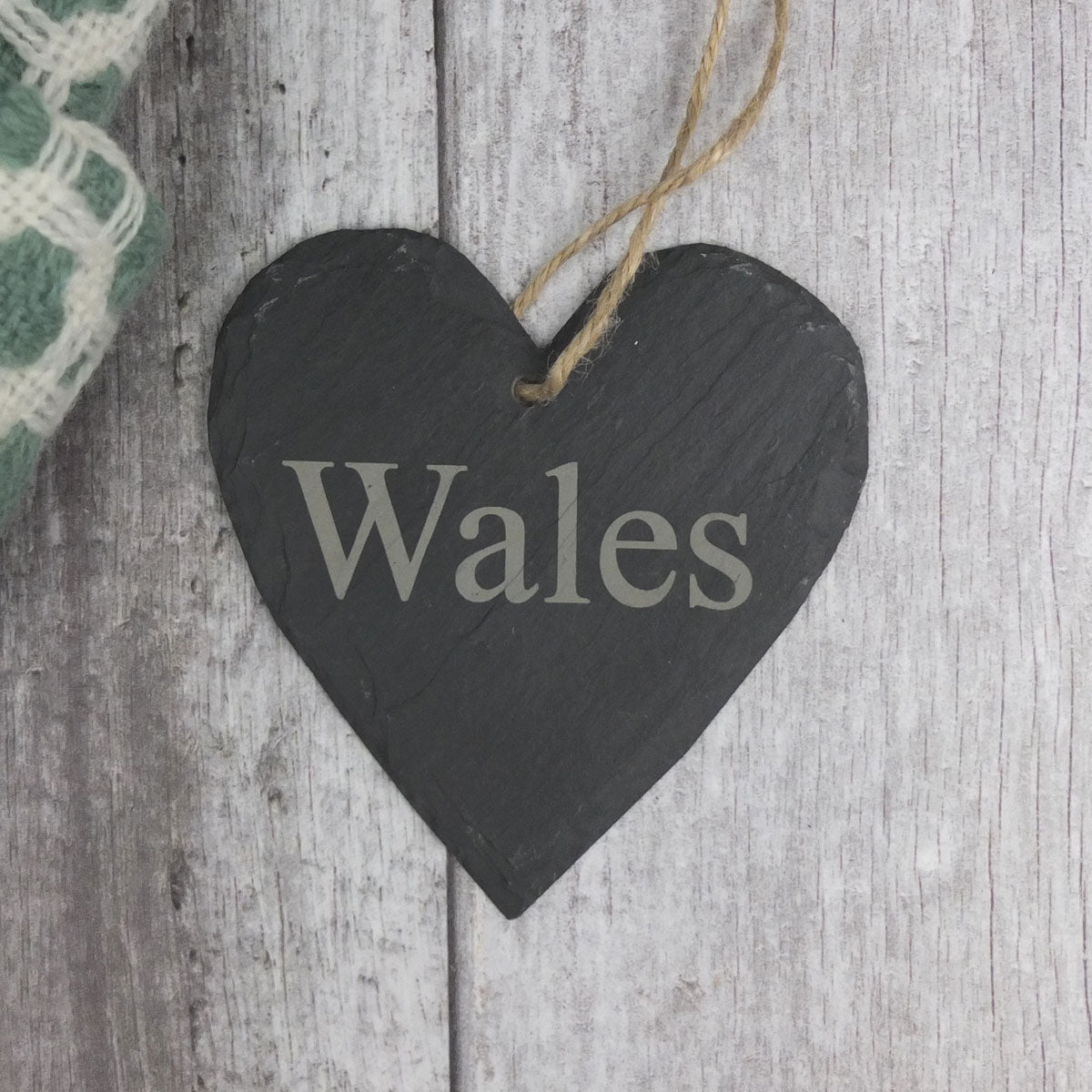 Wales Medium Slate Heart