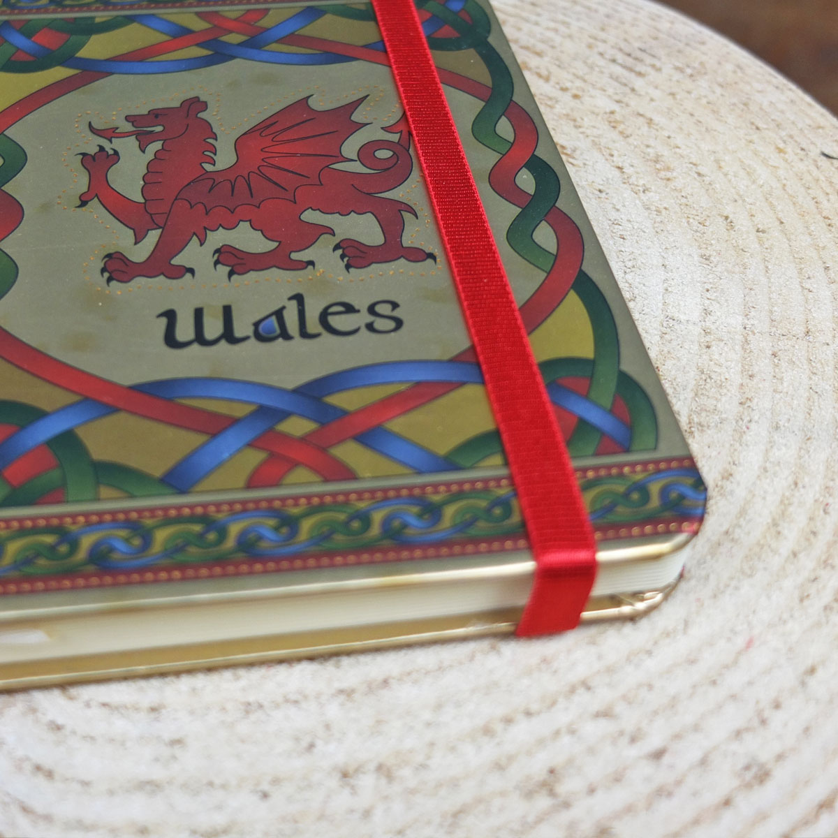 Metalic Notepad Wales Luxury Metallic Notepad – Little Welsh Company