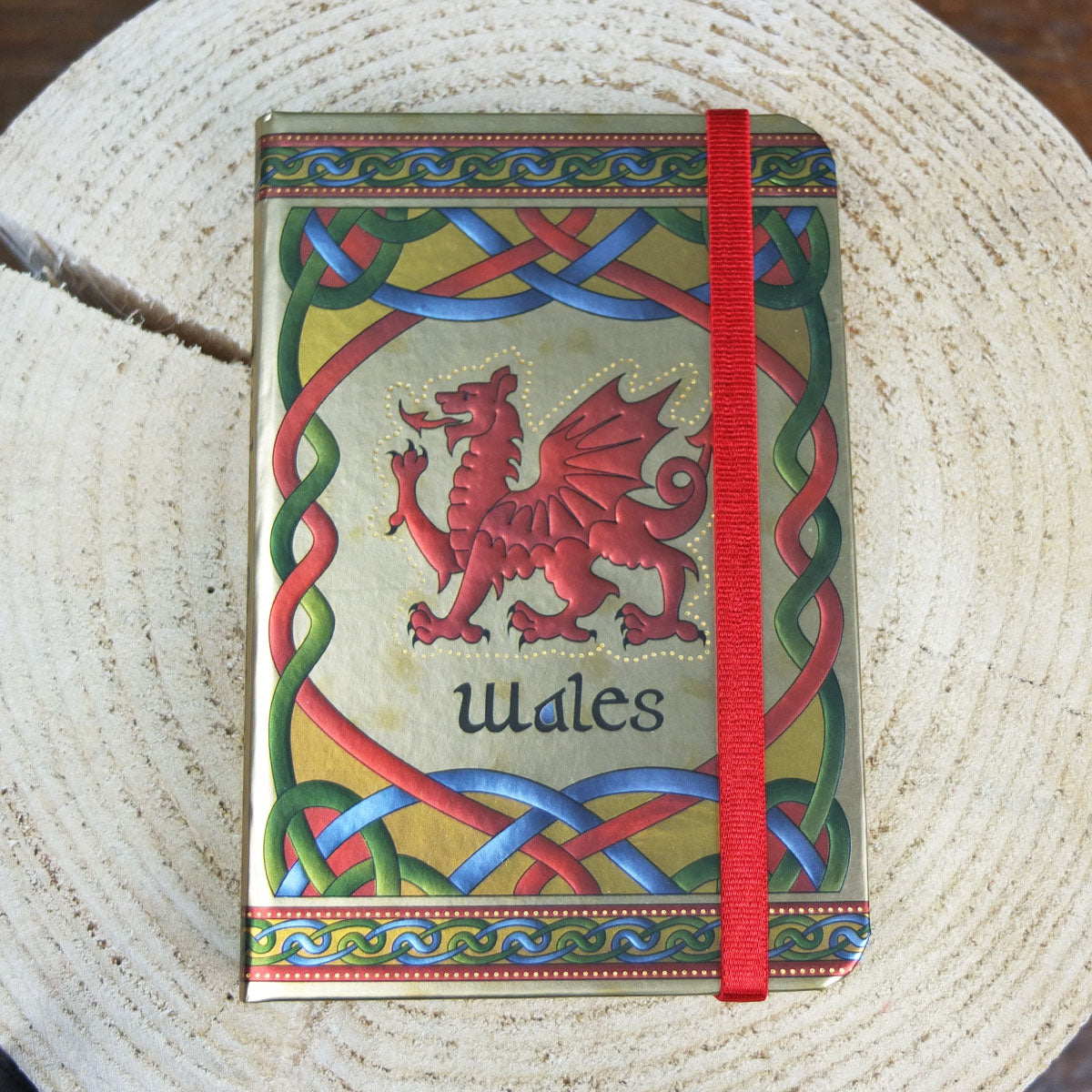 Wales Luxury Metallic Notepad