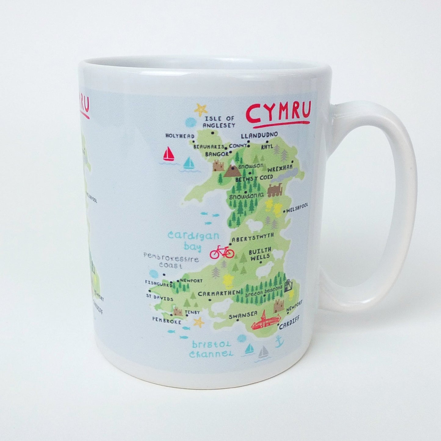 Welsh Map Mug