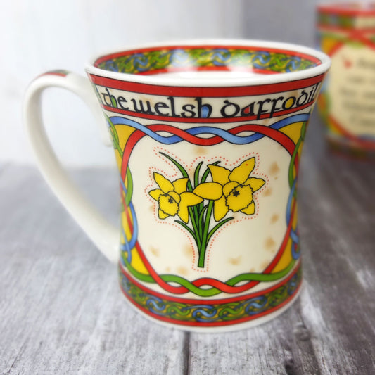 Welsh Daffodil Celtic Mug