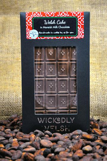 Welsh Cake Milk Chocolate Bar