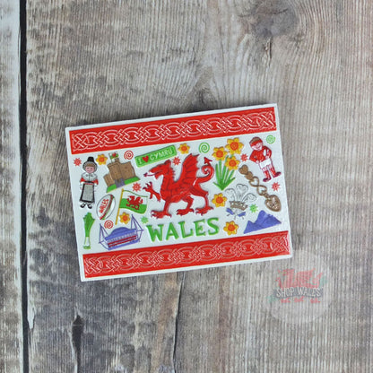 Wonderfully Welsh Fridge Magnet