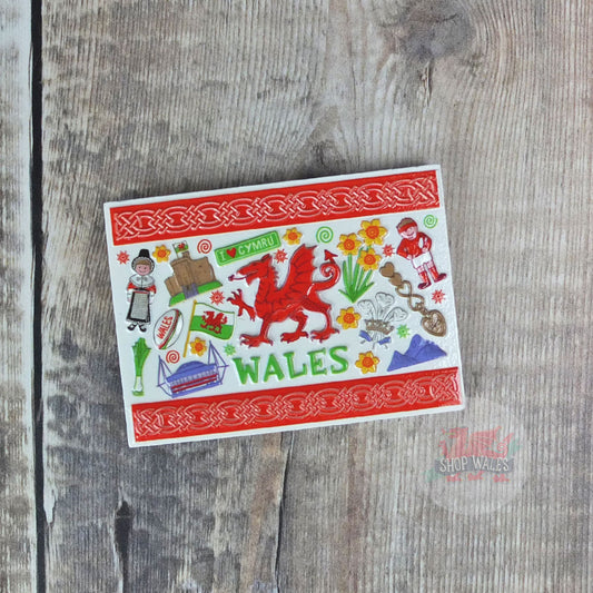 Wonderfully Welsh Fridge Magnet
