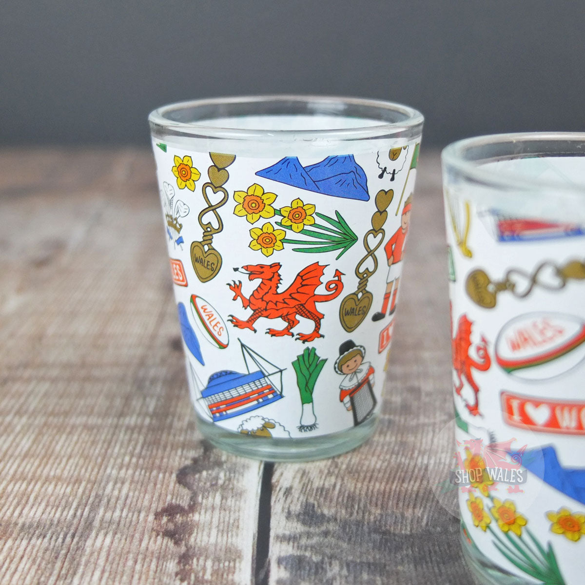 Wonderfully Welsh Single Shot Glass