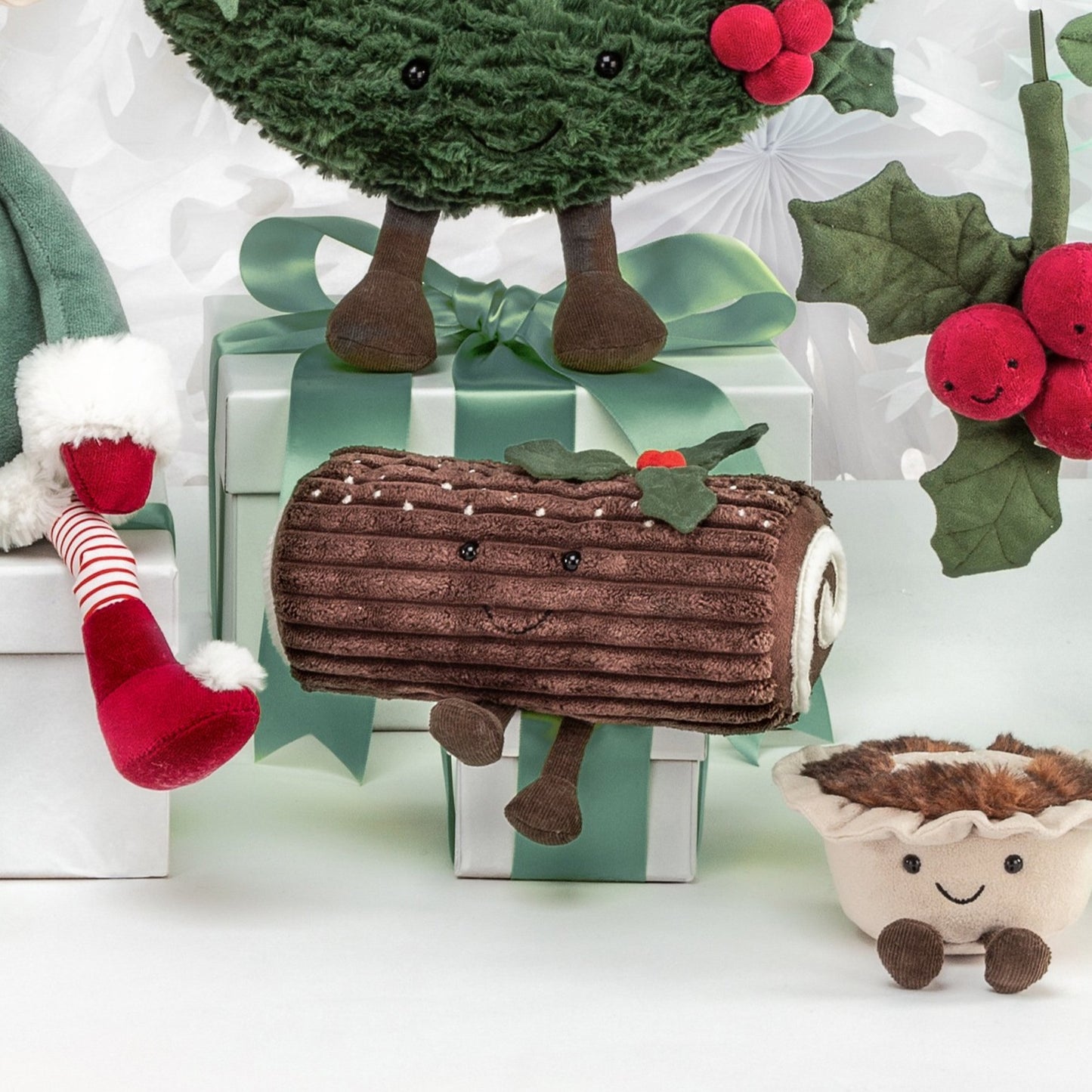 Amuseable Yule Log by Jellycat