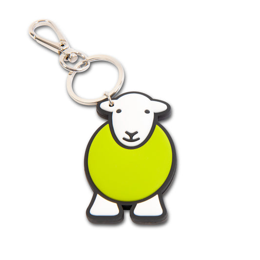 Herdy Green Chunky Yan PVC Keyring