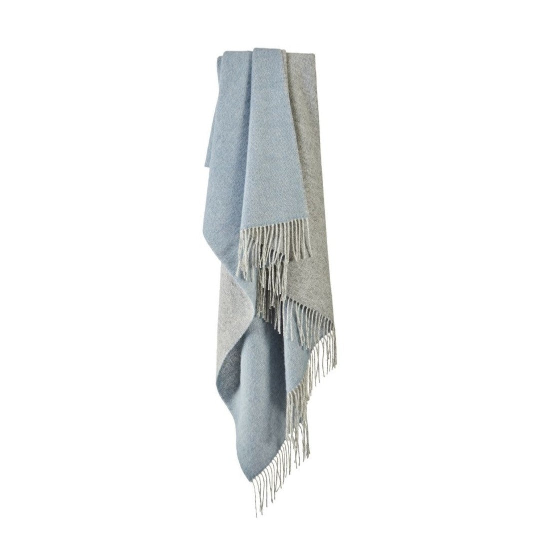 Dartmoor Blue Mist Welsh Blanket by Tweedmill
