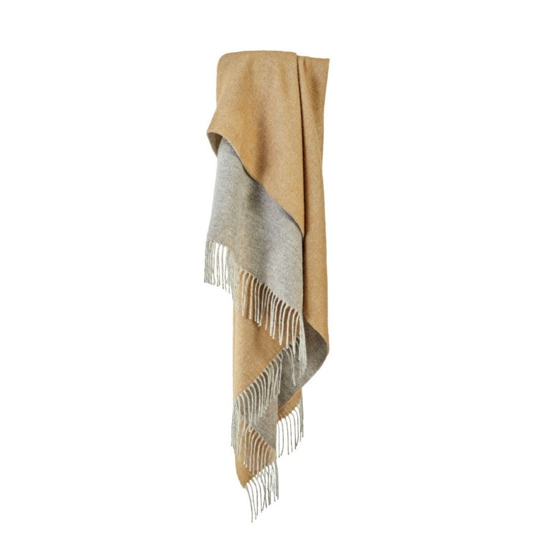 Dartmoor Desert Brown Throw By Tweedmill