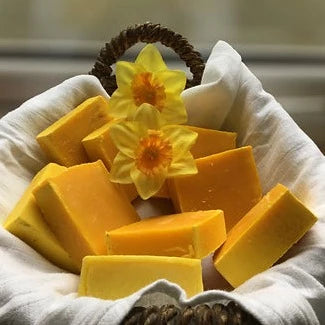 Handmade Rich Daffodil Welsh Soap