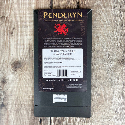 Penderyn Whisky Chocolate Bar