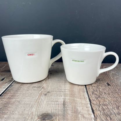 Large OMG! Mug by Keith Brymer Jones