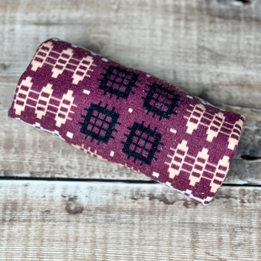 Maroon Tapestry Face Cloth