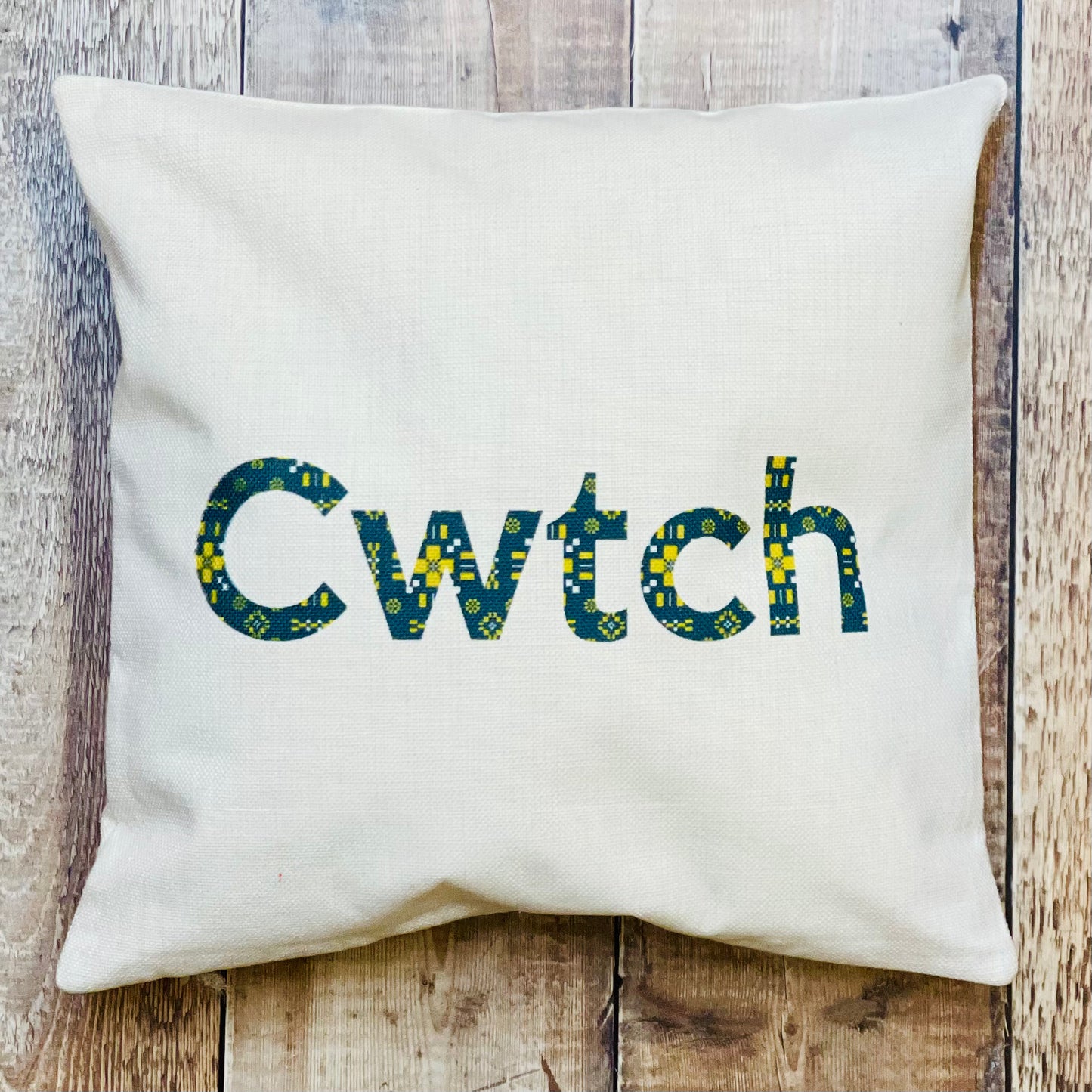 Tapestry Cwtch Cushion