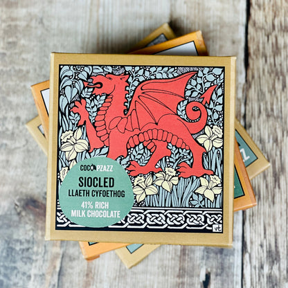 41% Rich Welsh Milk Chocolate by Coco Pzazz