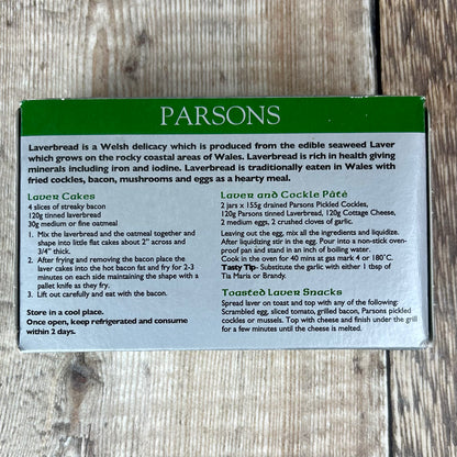 Parsons Laverbread Tinned