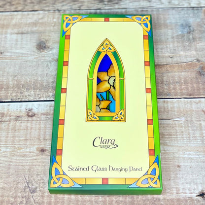 Daffodil Stained Glass Hanging