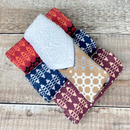 Brown Tapestry Face Cloth