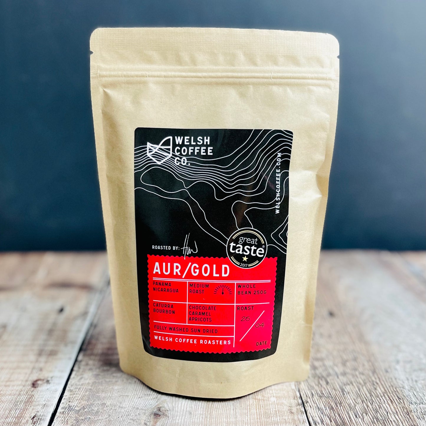 Welsh Coffee Co Aur/Gold Whole Beans