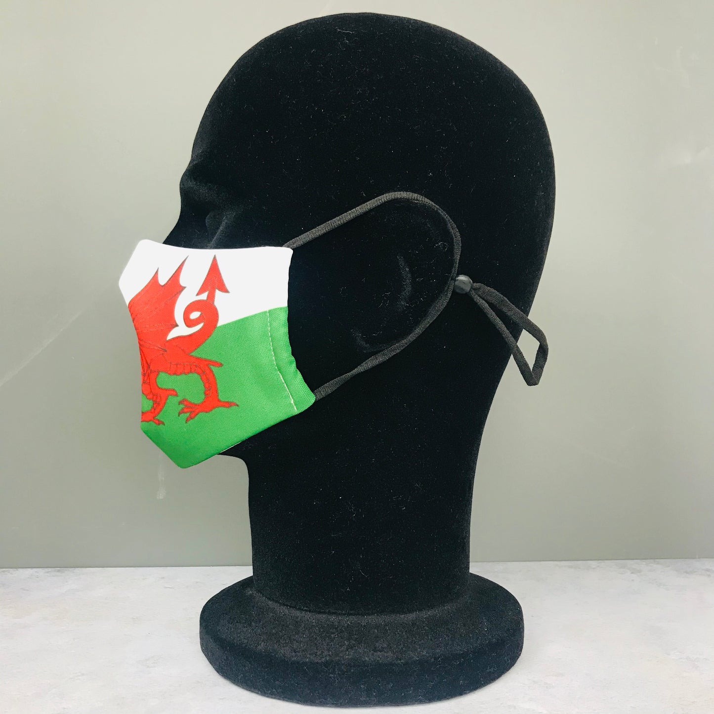 Welsh Flag Fabric Face Mask