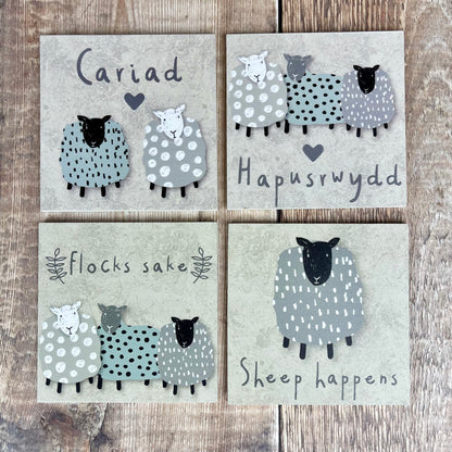 Two Sheep Coaster Set