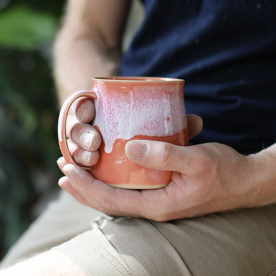 Glosters Handmade Coral Mug