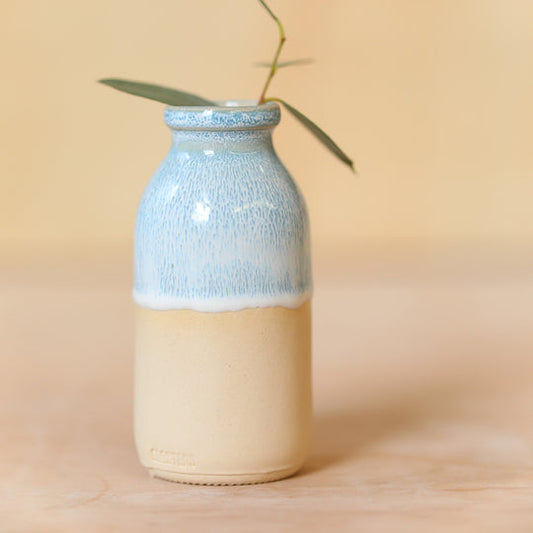 Glosters Handmade Coast Milk Bottle Vase
