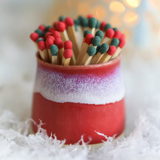 Handmade Poinsettia Pot