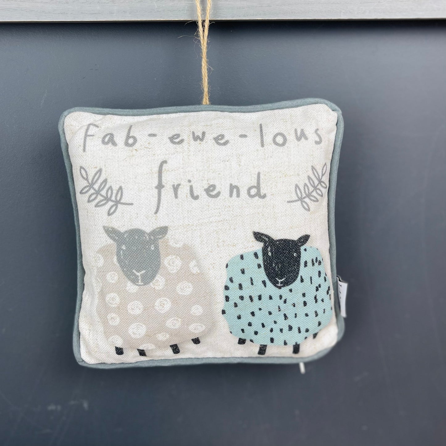 Small Fab-ewe-lous Cushion Hanger
