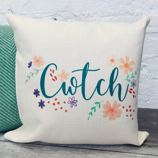 Cwtch Floral Cushion