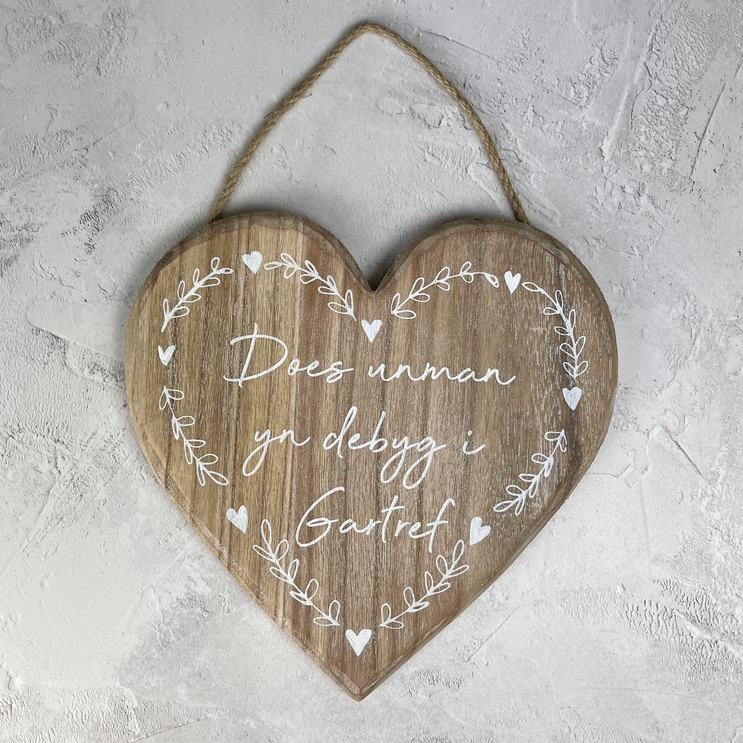 Wooden Heart Wall Hanger
