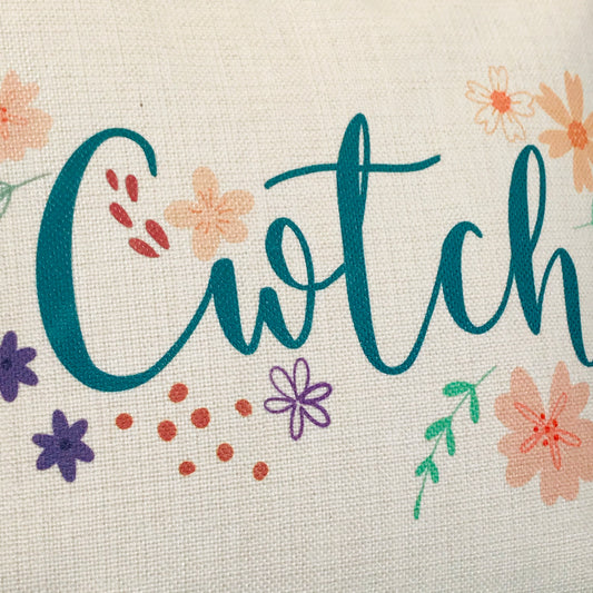 Cwtch Floral Cushion