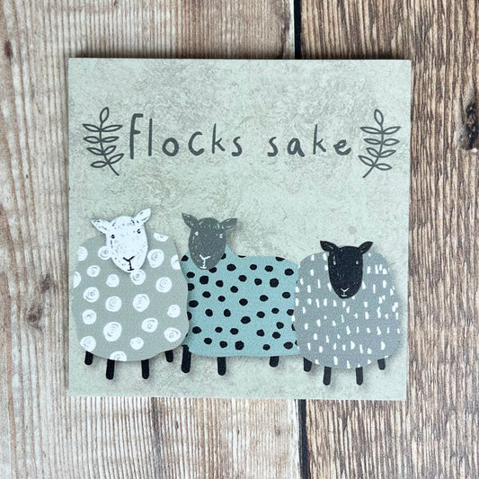 Sheep Happens Coaster Set