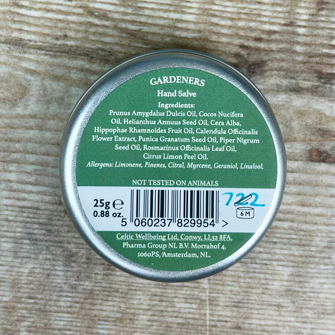 Gardeners Hand Balm