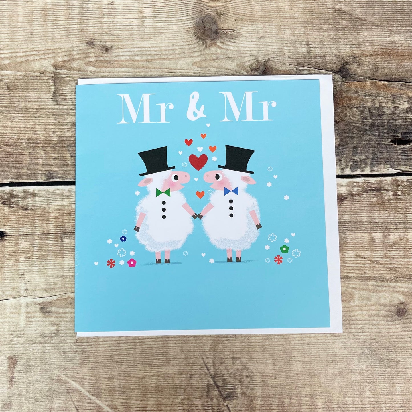 Mr and Mr Sheep Card