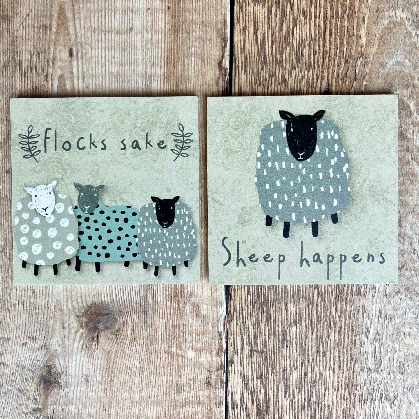 Sheep Happens Coaster Set