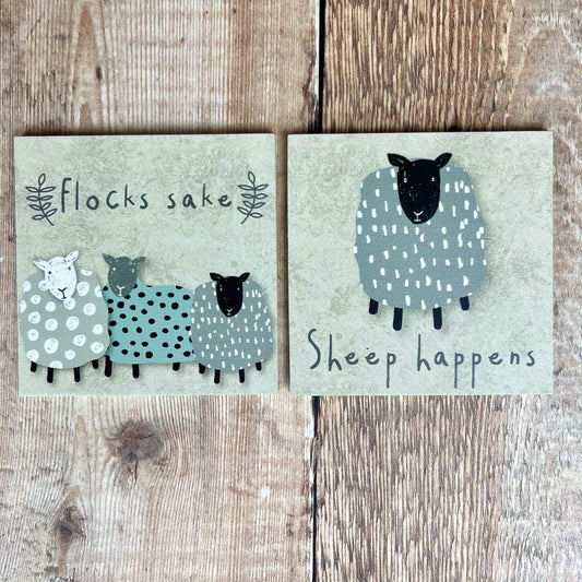 Sheep Happens Coaster Set