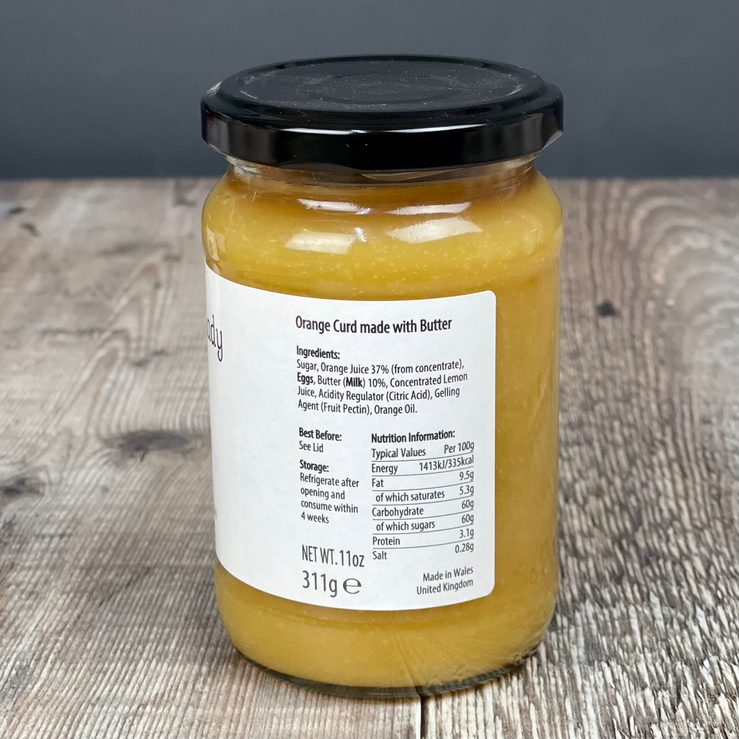 'All Butter' Orange Curd by Welsh Lady Preserves