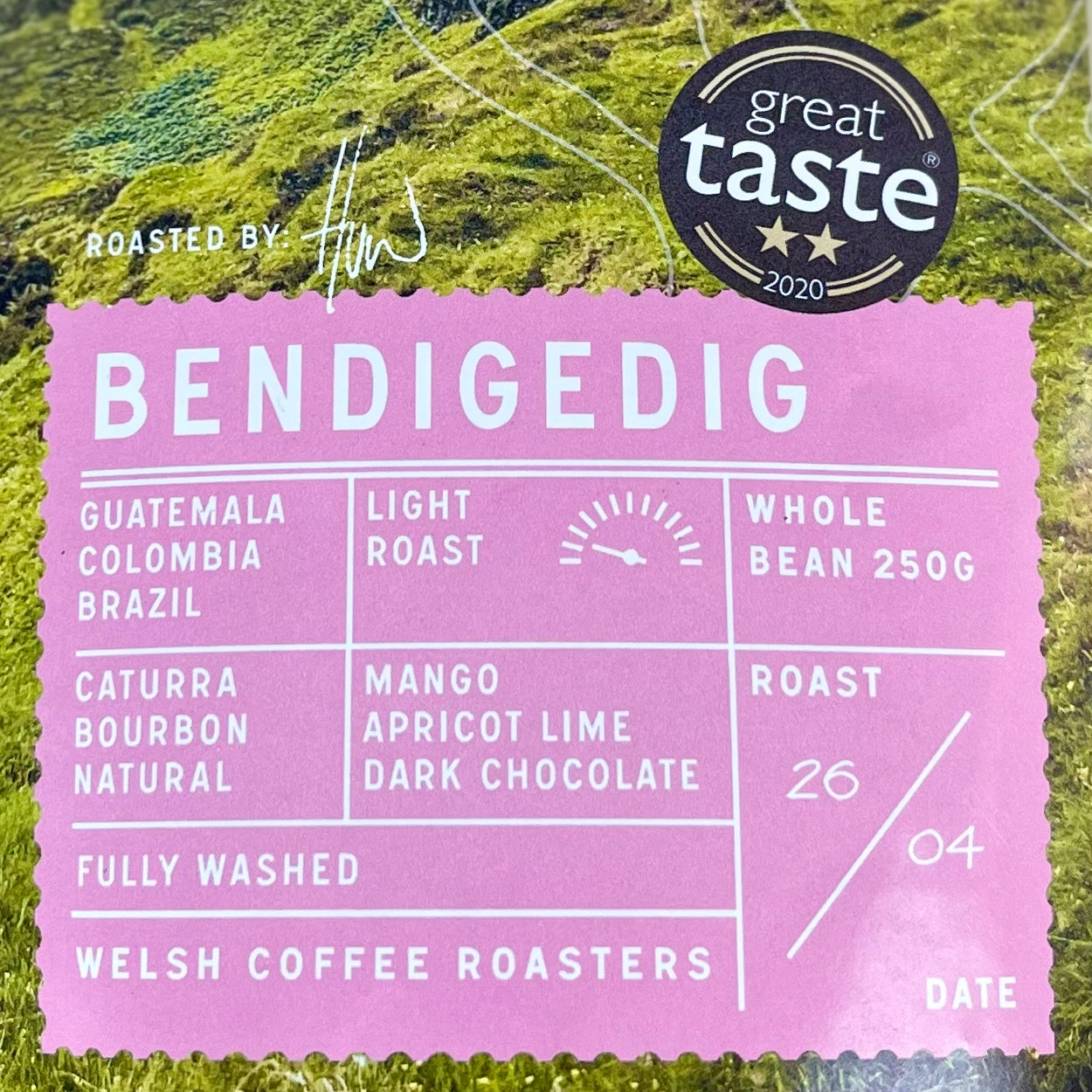 Welsh Coffee Co Bendigedig Whole Beans