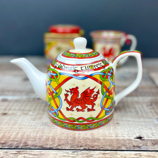 Celtic Welsh Weave Teapot