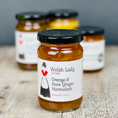 Orange and Stem Ginger Marmalade by welsh Lady Preserves