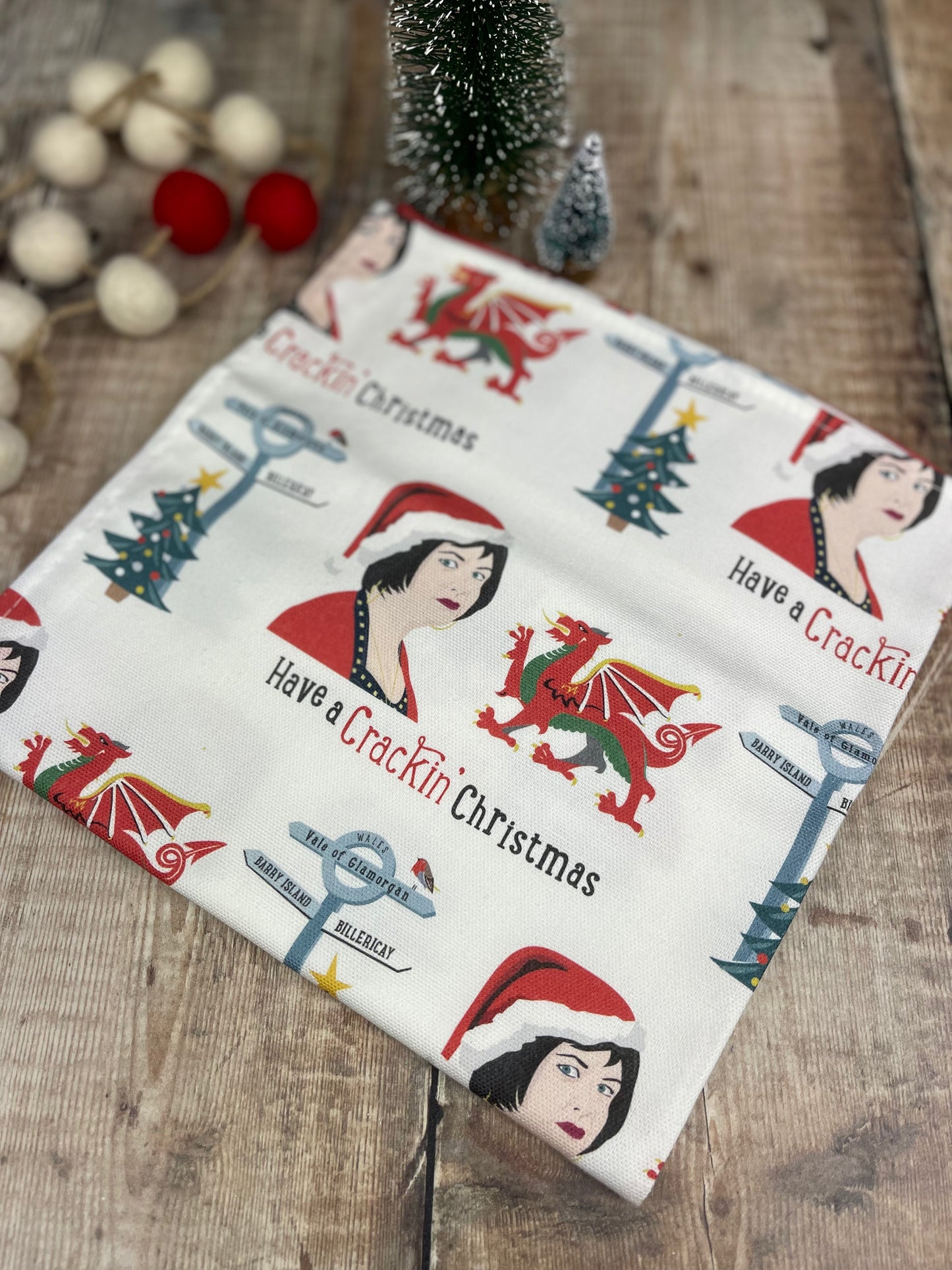 Nessa Christmas Teatowel