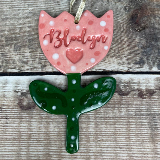 Handmade Blodyn Flower Decoration