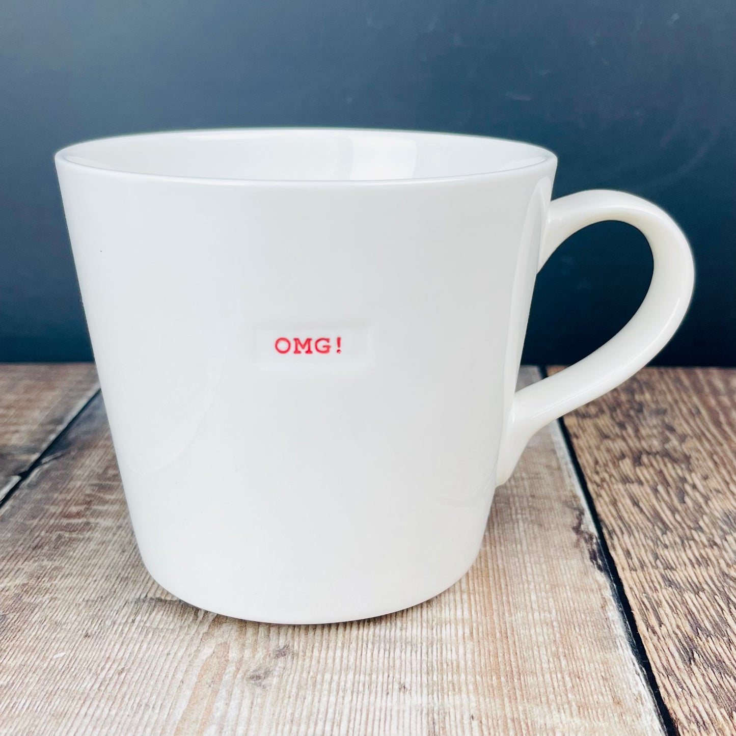 Large OMG! Mug by Keith Brymer Jones