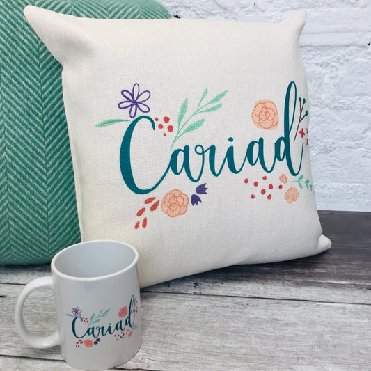 Cariad Floral Cushion