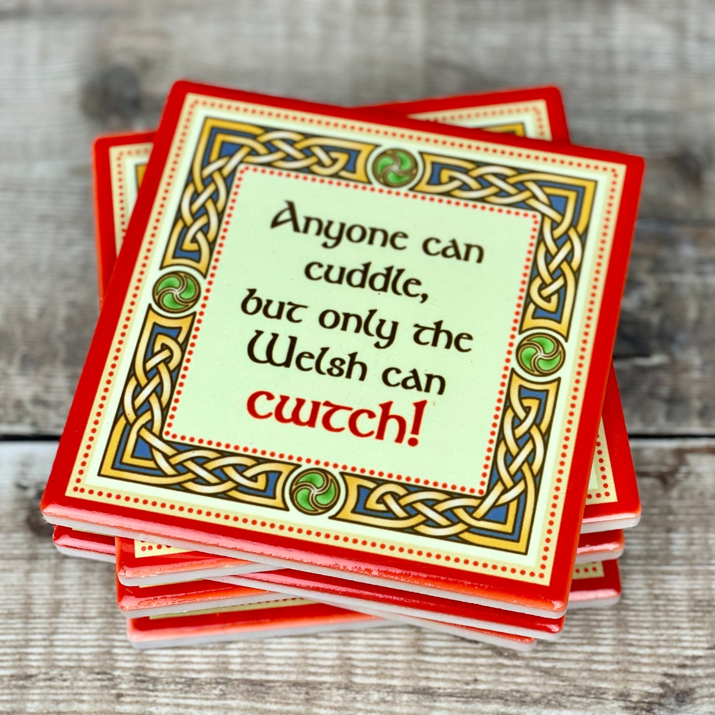 Ceramic Cwtch Coaster