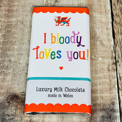 I Bloody Loves You Choc Bar