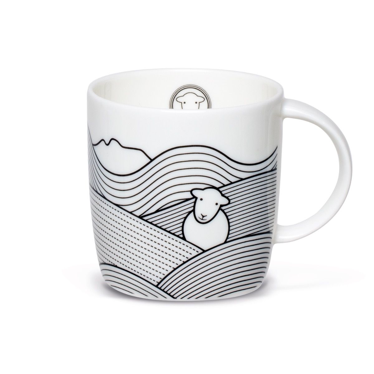 Herdy Lined Hills Mug