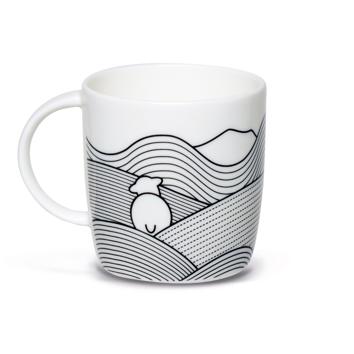 Herdy Lined Hills Mug