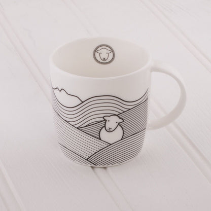 Herdy Lined Hills Mug